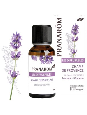 Image de Champ de Provence - Senteurs ensoleillées Les Diffusables 30ml - Pranarôm depuis Achetez les produits Pranarôm à l'herboristerie Louis (2)