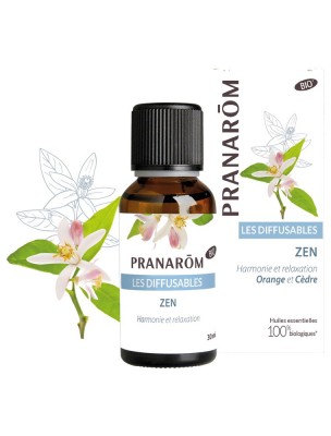 Image de Zen - Détente Les Diffusables 30 ml - Pranarôm depuis Achetez les produits Pranarôm à l'herboristerie Louis (6)