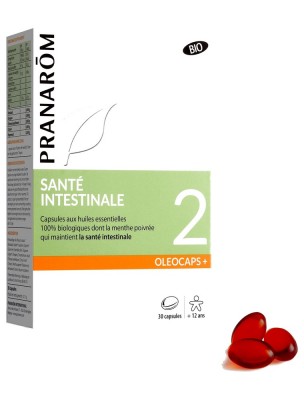 https://www.louis-herboristerie.com/82082-home_default/oleocaps-2-bio-sante-intestinale-30-capsules-d-huiles-essentielles-pranarom.jpg Image 82082 supplémentaire pour Oléocaps + 2 Bio - Santé intestinale 30 capsules d'huiles essentielles - Pranarôm