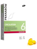 Image de Oléocaps + 6 Bio - Circulation 30 capsules d'huiles essentielles - Pranarôm depuis Solutions Naturelles pour votre Santé | Louis Herboristerie (74)