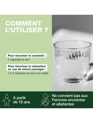 Image 82103 supplémentaire pour Oléocaps + 7 Bio - Détente 30 capsules d'huiles essentielles - Pranarôm