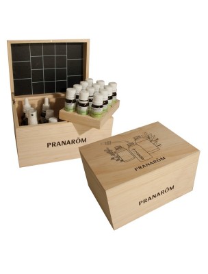 Image 82130 supplémentaire pour Aromathèque Pranarôm - valisette vide petit modèle de 18 emplacements
