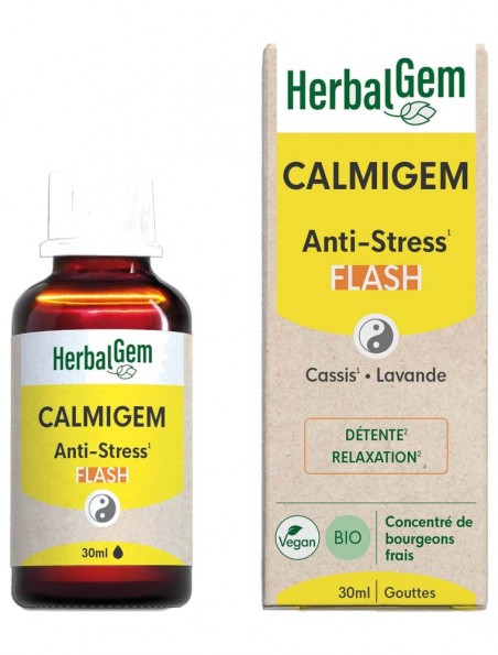 CalmiGEM GC03 Bio - Stress et anxiété 30 ml - Herbalgem