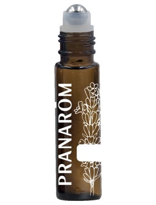 Image de Applicateur à bille roller en verre coloré de 10 ml - Pranarôm depuis Achetez les produits Pranarôm à l'herboristerie Louis