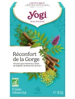 Image de Réconfort de la gorge - Voies respiratoires 17 sachets - Yogi Tea depuis Solutions Naturelles pour votre Santé | Louis Herboristerie (89)