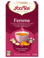 Image de Femme Bio - Infusion Ayurvédiques 17 sachets - Yogi Tea depuis Solutions Naturelles pour votre Santé | Louis Herboristerie (42)