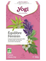 Image de Equilibre Féminin - Délicieusement aromatique 17 sachets - Yogi depuis Solutions Naturelles pour votre Santé | Louis Herboristerie (40)
