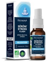 Image de Séréni'Stress Flash Bio - Détente et Relaxation Spray de 30 ml - Dietaroma depuis Solutions Naturelles pour votre Santé | Louis Herboristerie (95)