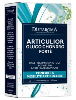 Image de Gluco Chondro Forté Articulior - Articulations 60 comprimés - Dietaroma depuis Commandez les produits Dietaroma à l'herboristerie Louis