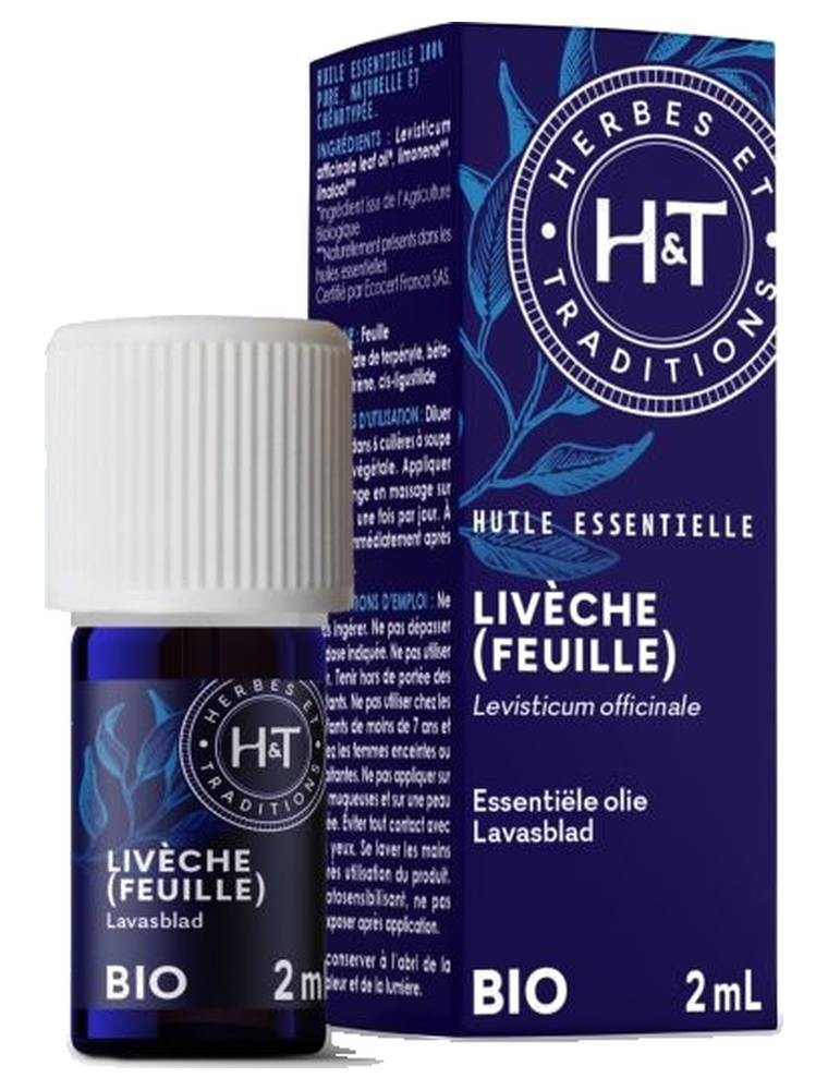 Image principale de la modale pour Livèche (Feuille) Bio - Huile essentielle de Levisticum officinale 2 ml - Herbes et Traditions