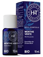 Image de Menthe Verte Bio - Huile essentielle de Mentha spicata 10 ml - Herbes et Traditions depuis Solutions Naturelles pour votre Santé | Louis Herboristerie (68)