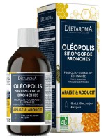 Image de Oléopolis Bio - Sirop Gorge 125 ml - Dietaroma depuis Solutions Naturelles pour votre Santé | Louis Herboristerie (75)
