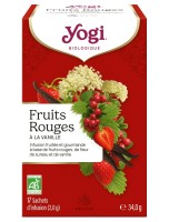 Image de Fruits Rouges à la Vanille Bio - Infusions Ayurvédiques 17 sachets - Yogi Tea depuis Solutions Naturelles pour votre Santé | Louis Herboristerie (45)