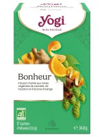 Image de Bonheur - Remonte le moral 17 sachets - Yogi Tea depuis Boissons chaudes naturelles | Louis Herboristerie