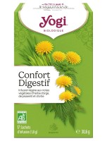 Image de Confort Digestif Bio - Infusions Ayurvédiques 17 sachets - Yogi Tea depuis Solutions Naturelles pour votre Santé | Louis Herboristerie (30)