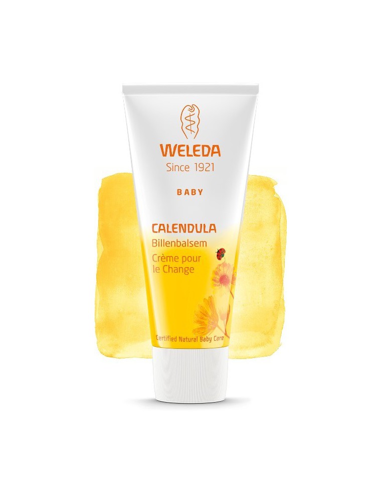 Image principale de la modale pour Crème pour le Change au Calendula - Protège les petites fesses sensibles 75 ml - Weleda