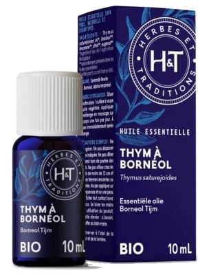 Image de Thym à Bornéol Bio - Huile essentielle de Thymus saturejoides 10 ml - Herbes et Traditions depuis Commandez les produits Herbes et Traditions à l'herboristerie Louis