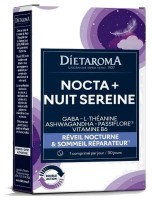 Image de Nocta Plus Nuit Sereine - Sommeil 30 comprimés - Dietaroma depuis Solutions Naturelles pour votre Santé | Louis Herboristerie (73)