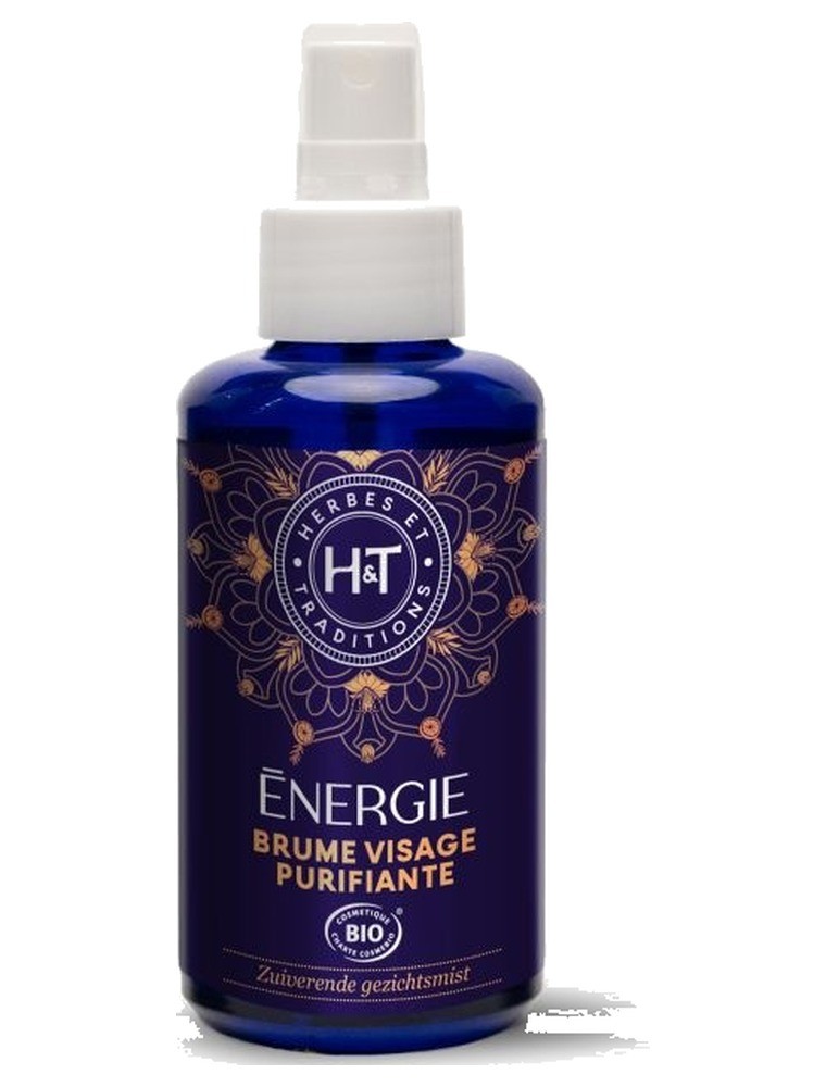 Image principale de la modale pour Brume Visage Purifiante Bio - Rituel Energie (Kapha) 100 ml - Herbes et Traditions