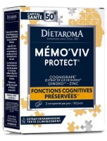 Image de Mémo'Viv Protect - Capital Mémoire 60 comprimés - Dietaroma depuis Solutions Naturelles pour votre Santé | Louis Herboristerie (67)