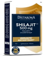 Image de Shilajit - Immunité et Antioxydant 30 gélules - Dietaroma depuis Solutions Naturelles pour votre Santé | Louis Herboristerie (97)