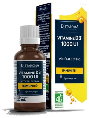 https://www.louis-herboristerie.com/82290-home_default/vitamine-d3-vegetale-1000-ui-bio-immunite-20-ml-dietaroma.jpg Image 82290 supplémentaire pour Vitamine D3 Végétale 1000 UI Bio - Immunité 20 ml - Dietaroma