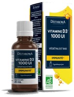 Image de Vitamine D3 Végétale 1000 UI Bio - Immunité 20 ml - Dietaroma depuis Solutions Naturelles pour votre Santé | Louis Herboristerie (111)