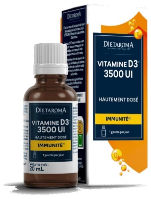 https://www.louis-herboristerie.com/82291-home_default/vitamine-d3-3500-ui-immunite-20-ml-dietaroma.jpg Image 82291 supplémentaire pour Vitamine D3 3500 UI - Immunité 20 ml - Dietaroma