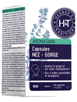 https://www.louis-herboristerie.com/82302-home_default/capsules-nez-gorge-aromasana-bio-respiration-30-capsules-herbes-et-traditions.jpg Image 82302 supplémentaire pour Capsules Nez-Gorge Aromasana Bio - Respiration 30 capsules - Herbes et Traditions