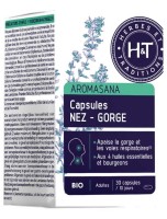 Image de Capsules Nez-Gorge Aromasana Bio - Respiration 30 capsules - Herbes et Traditions depuis Huiles essentielles pour votre bien-être | Louis Herboristerie (5)