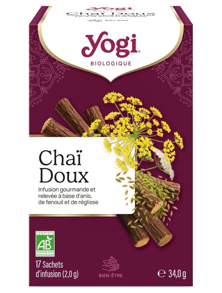 Image principale de la modale pour Chaï Doux - Aromatique 17 sachets - Yogi Tea