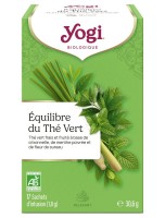 Image de Equilibre du Thé Vert - Mélange exquis 17 sachets - Yogi Tea depuis Boissons chaudes naturelles | Louis Herboristerie (3)