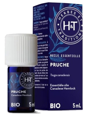Image de Pruche Bio - Huile essentielle de Tsuga canadensis 5 ml - Herbes et Traditions depuis Commandez les produits Herbes et Traditions à l'herboristerie Louis