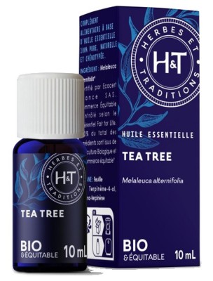 Image de Tea Tree Bio - Huile essentielle de Melaleuca Alternifolia 10 ml - Herbes et Traditions depuis louis-herboristerie