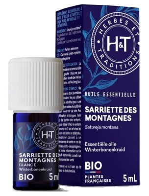 Image de Sarriette des montagnes Bio - Huile essentielle de Satureja montana 5 ml - Herbes et Traditions depuis Commandez les produits Herbes et Traditions à l'herboristerie Louis