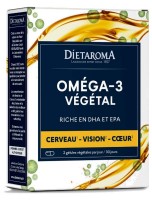 Image de Oméga 3 Végétal - Huile d'algue 60 gélules  - Dietaroma depuis Acides gras pour une santé optimale (2)