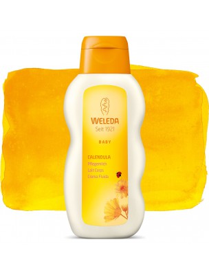 Lait corporel pour Bébé au Calendula - Soigne et hydrate 200 ml - Weleda