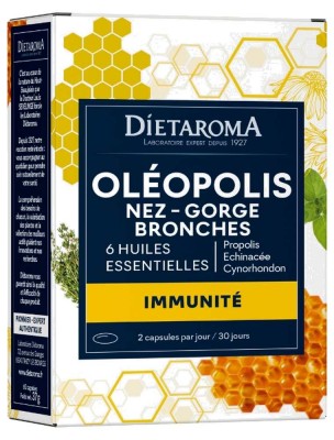 Image 82392 supplémentaire pour Oléopolis - Immunité Nez, Gorge et Bronches 60 capsules - Dietaroma