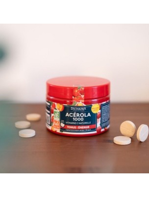 https://www.louis-herboristerie.com/82408-home_default/acerola-1000-bio-pilulier-reduction-de-la-fatigue-60-comprimes-20-offert-dietaroma.jpg Image 82408 supplémentaire pour Acérola 1000 Bio - Pilulier Réduction de la fatigue 60 comprimés + 20% offert - Dietaroma