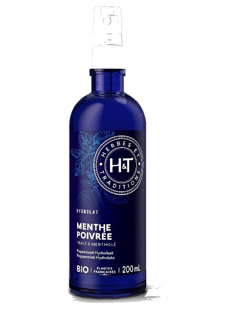 Image principale de la modale pour Menthe Poivrée Bio - Hydrolat de Mentha Piperita 200 ml - Herbes et Traditions