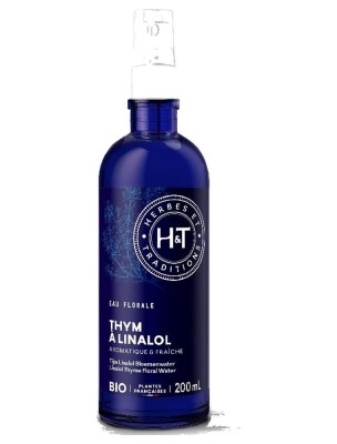 Image de Thym à linalol Bio - Hydrolat de Thymus Vulgaris 200 ml - Herbes et Traditions depuis Commandez les produits Herbes et Traditions à l'herboristerie Louis