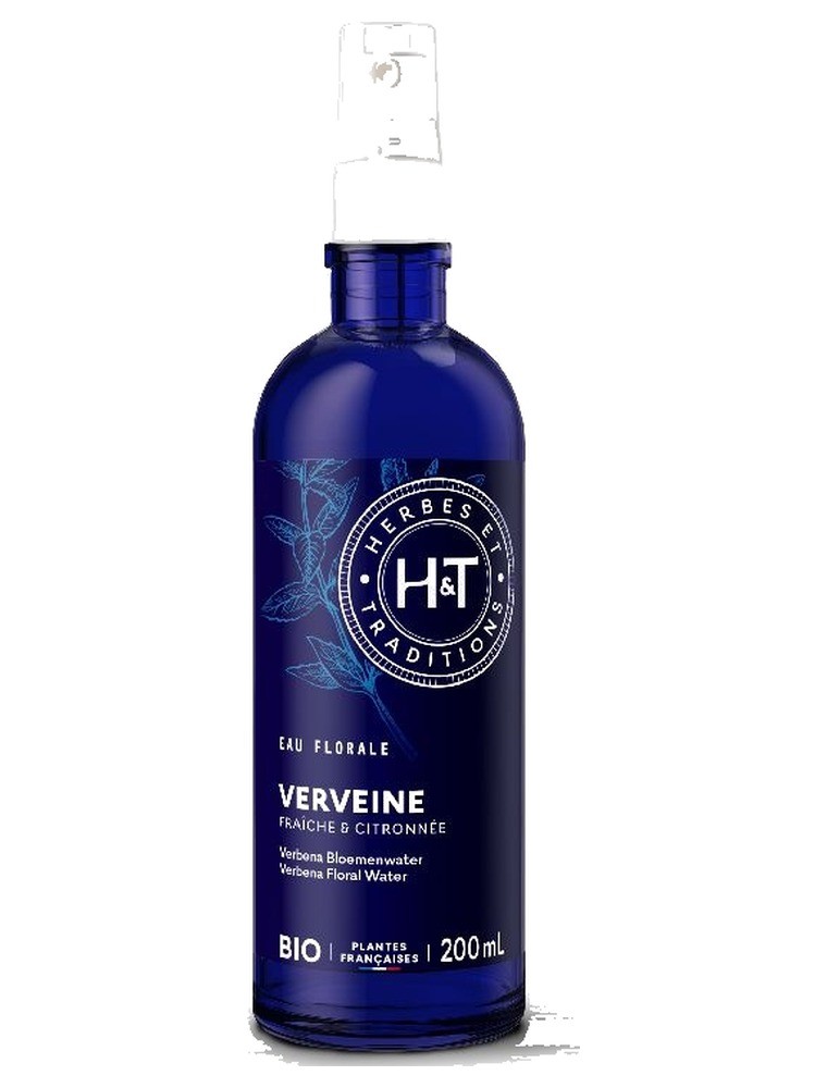 Image principale de la modale pour Verveine Bio - Hydrolat de Lippia citriodora Kuntze 200 ml - Herbes et Traditions