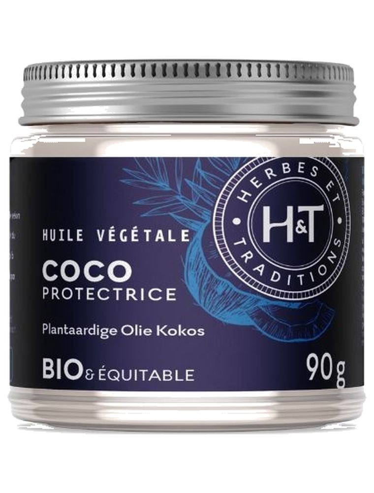 Image principale de la modale pour Coco Bio - Huile végétale de Coco Nucifera 90g - Herbes et Traditions