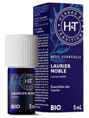 Image de Laurier noble Bio - Huile essentielle Laurus nobilis 5 ml - Herbes et Traditions depuis louis-herboristerie