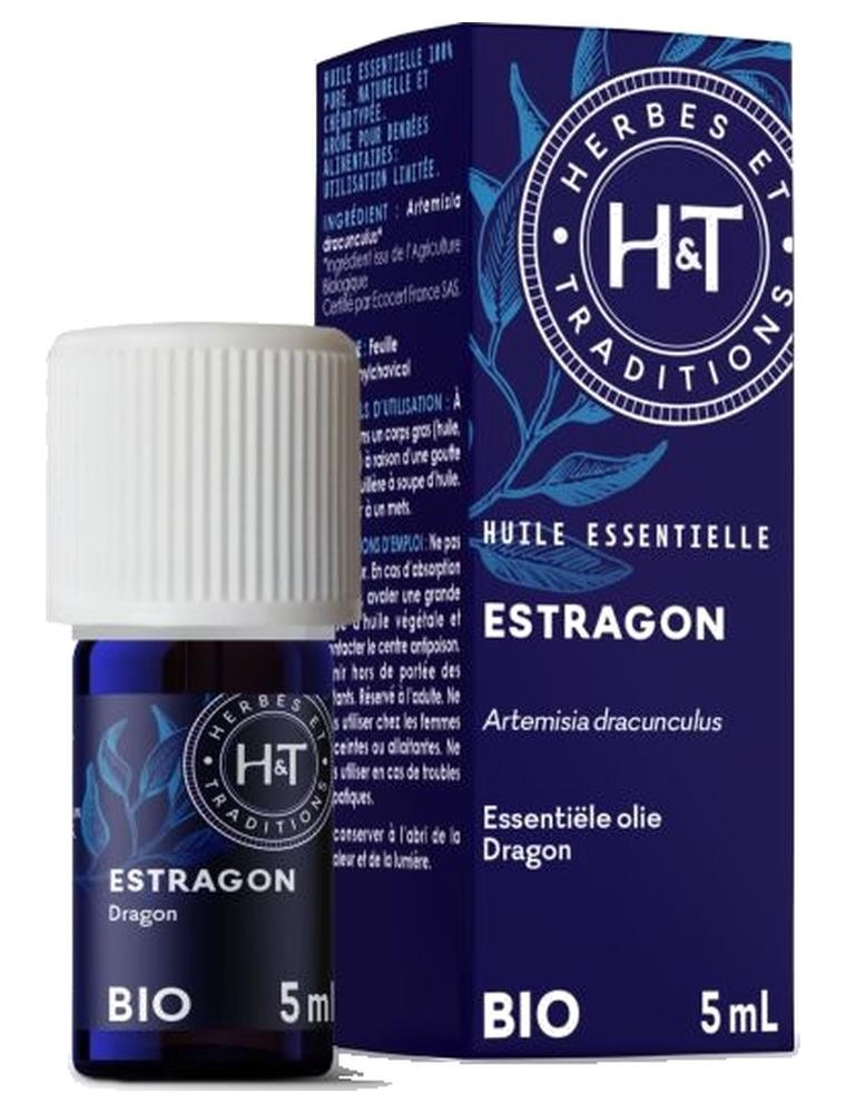 Image principale de la modale pour Estragon Bio - Huile essentielle d'Artemisia dranunculus 5 ml - Herbes et Traditions