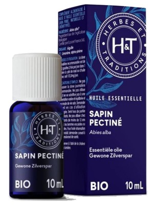 Image de Sapin Pectiné Bio - Huile essentielle d'Abies alba 5 ml - Herbes et Traditions depuis Commandez les produits Herbes et Traditions à l'herboristerie Louis