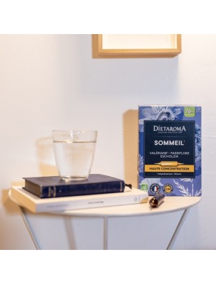 Image 82565 supplémentaire pour C.I.P. Sommeil Bio - Stress et Sommeil 20 ampoules - Dietaroma