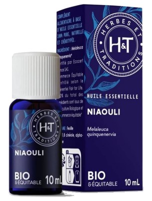 Image de Niaouli Bio - Huile essentielle de Melaleuca quinquenervia 10 ml - Herbes et Traditions depuis Commandez les produits Herbes et Traditions à l'herboristerie Louis