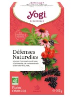 Image de Défenses naturelles Bio - Bienfaisant, réchauffant et à la vitamine C naturelle 17 sachets - Yogi Tea depuis Boissons chaudes naturelles | Louis Herboristerie (3)
