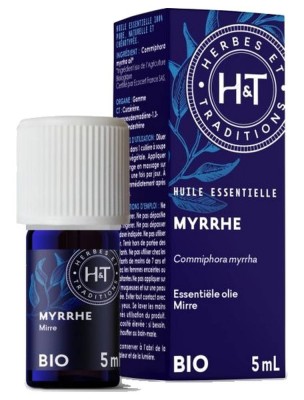 Image de Myrrhe Bio - Huile essentielle de Commiphora myrrha 5 ml - Herbes et Traditions depuis Commandez les produits Herbes et Traditions à l'herboristerie Louis